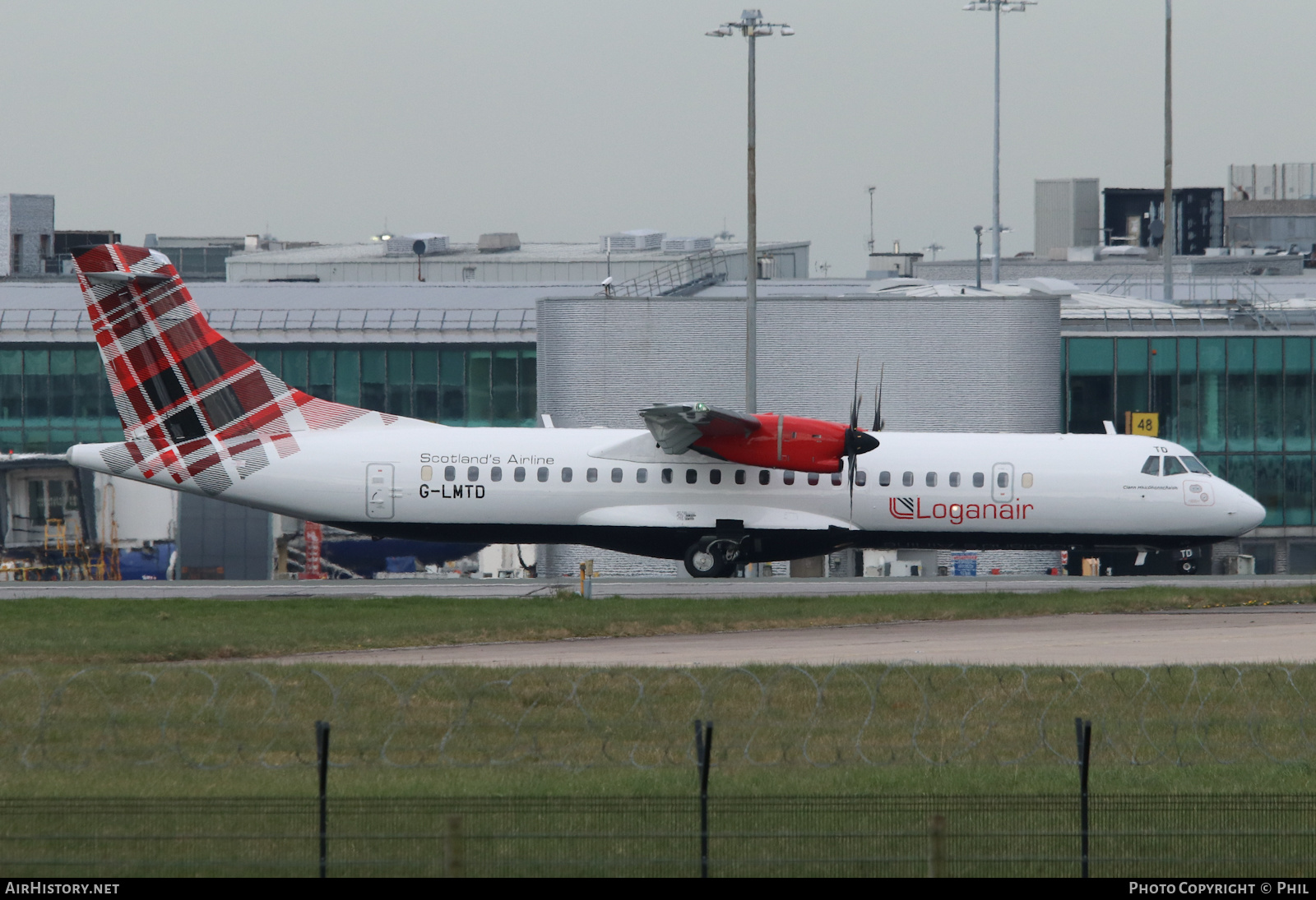 Aircraft Photo of G-LMTD | ATR ATR-72-600 (ATR-72-212A) | Loganair | AirHistory.net #449490