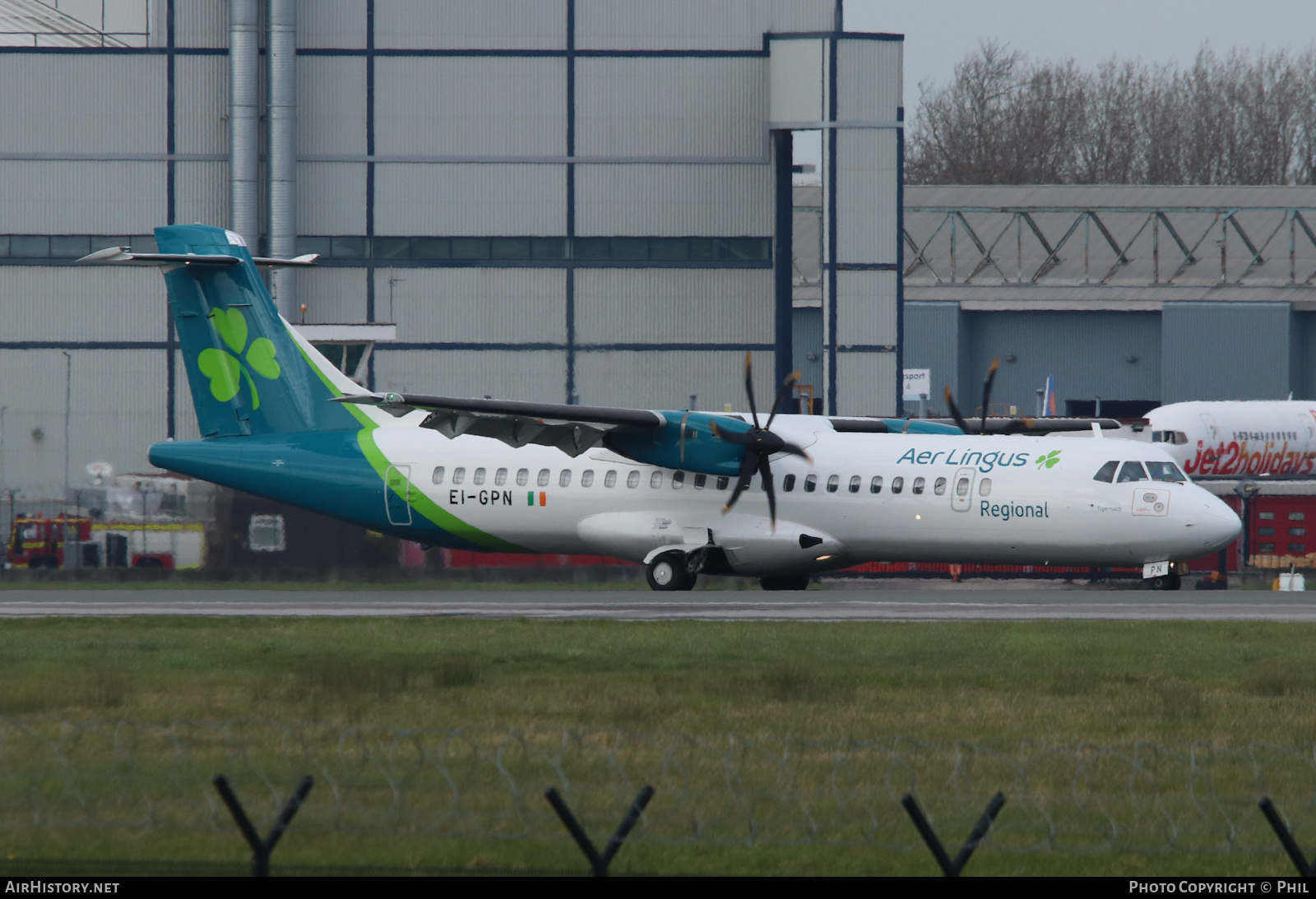 Aircraft Photo of EI-GPN | ATR ATR-72-600 (ATR-72-212A) | Aer Lingus Regional | AirHistory.net #449493