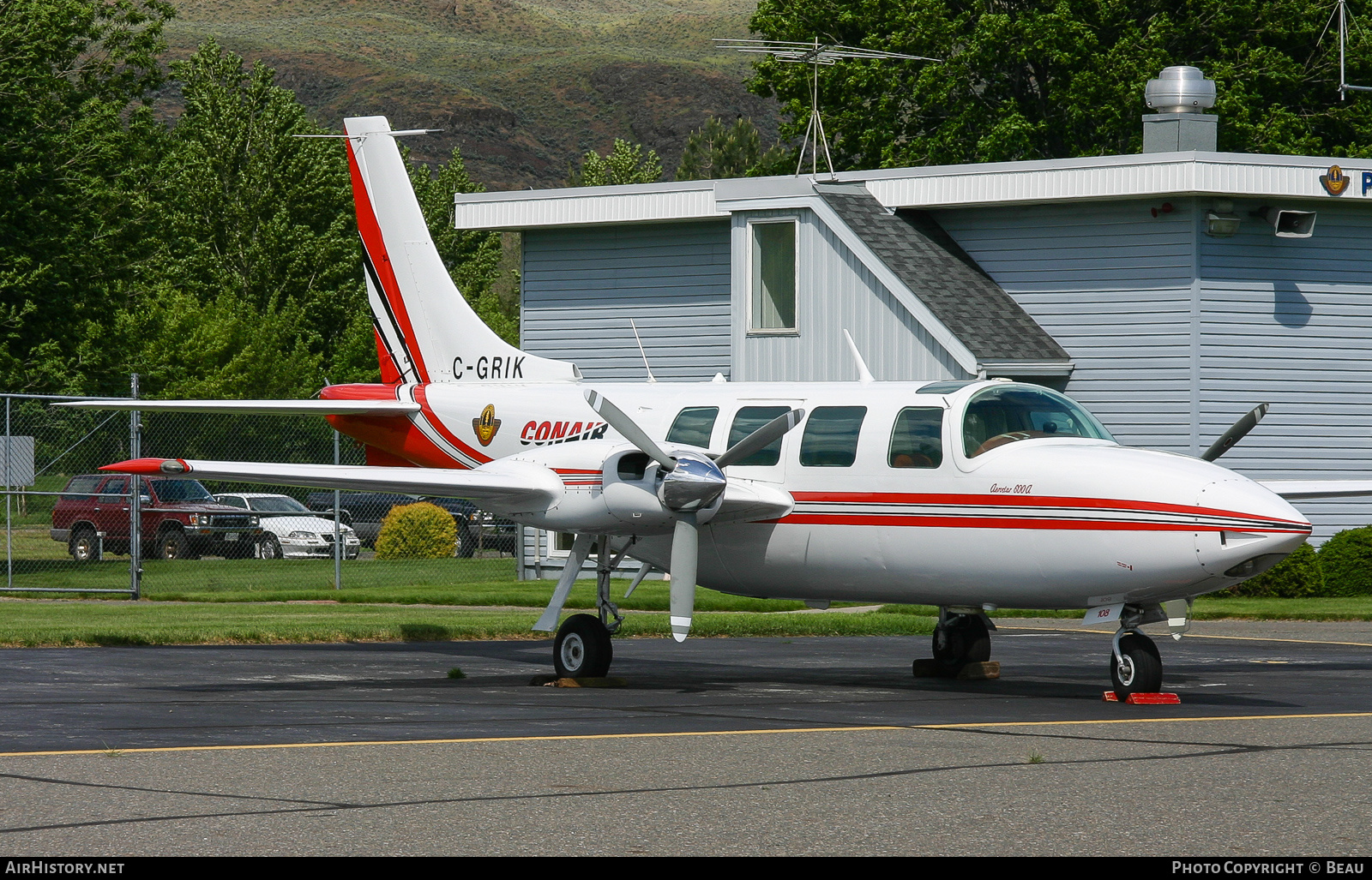 Aircraft Photo of C-GRIK | Piper Aerostar 600A | Conair Aviation | AirHistory.net #449503