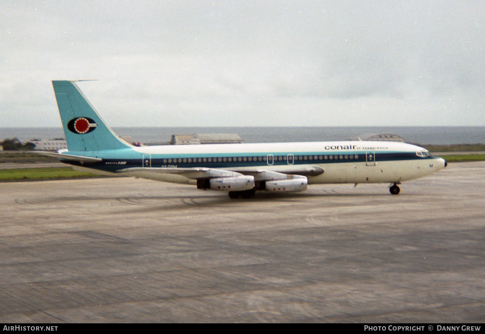 Aircraft Photo of OY-DSM | Boeing 720-025 | Conair of Scandinavia | AirHistory.net #449526