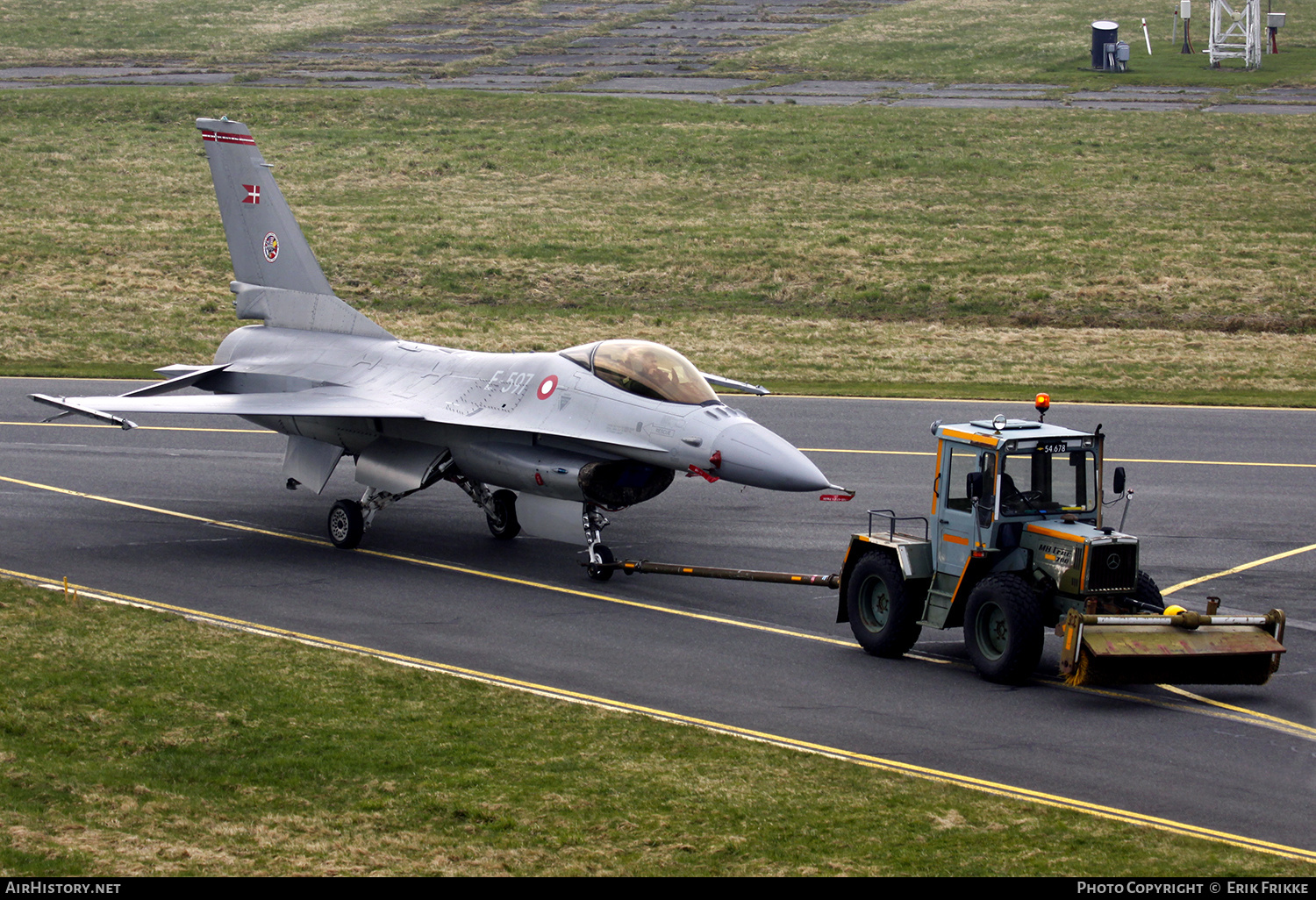 Aircraft Photo of E-597 | General Dynamics F-16AM Fighting Falcon | Denmark - Air Force | AirHistory.net #449555