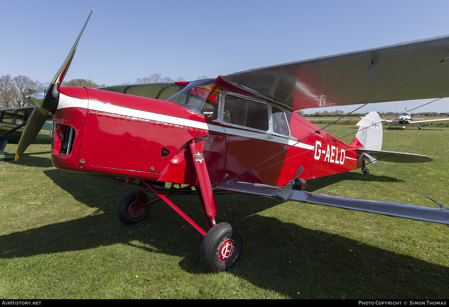 Aircraft Photo of G-AELO | De Havilland D.H. 87B Hornet Moth | AirHistory.net #449572