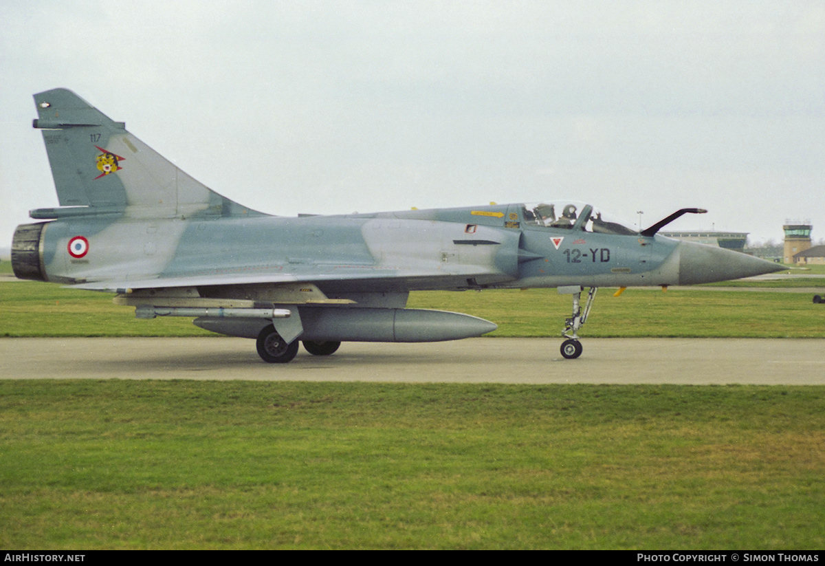 Aircraft Photo of 117 | Dassault Mirage 2000C | France - Air Force | AirHistory.net #449577