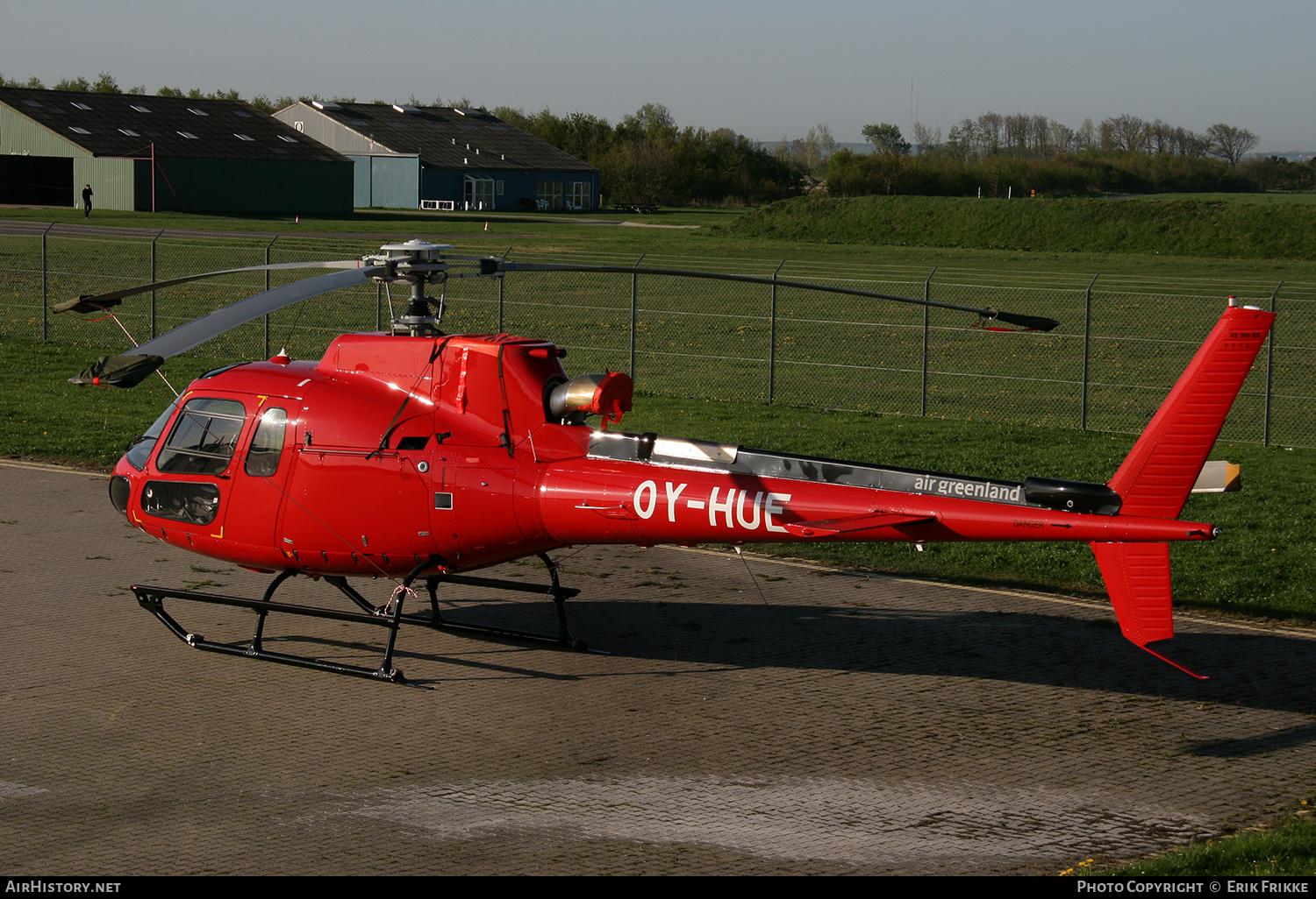 Aircraft Photo of OY-HUE | Aerospatiale AS-350B-3+ Ecureuil | Air Greenland | AirHistory.net #449579