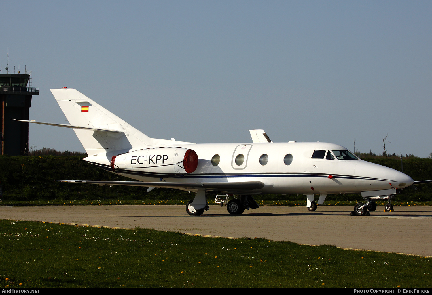 Aircraft Photo of EC-KPP | Dassault Falcon 100 | AirHistory.net #449580