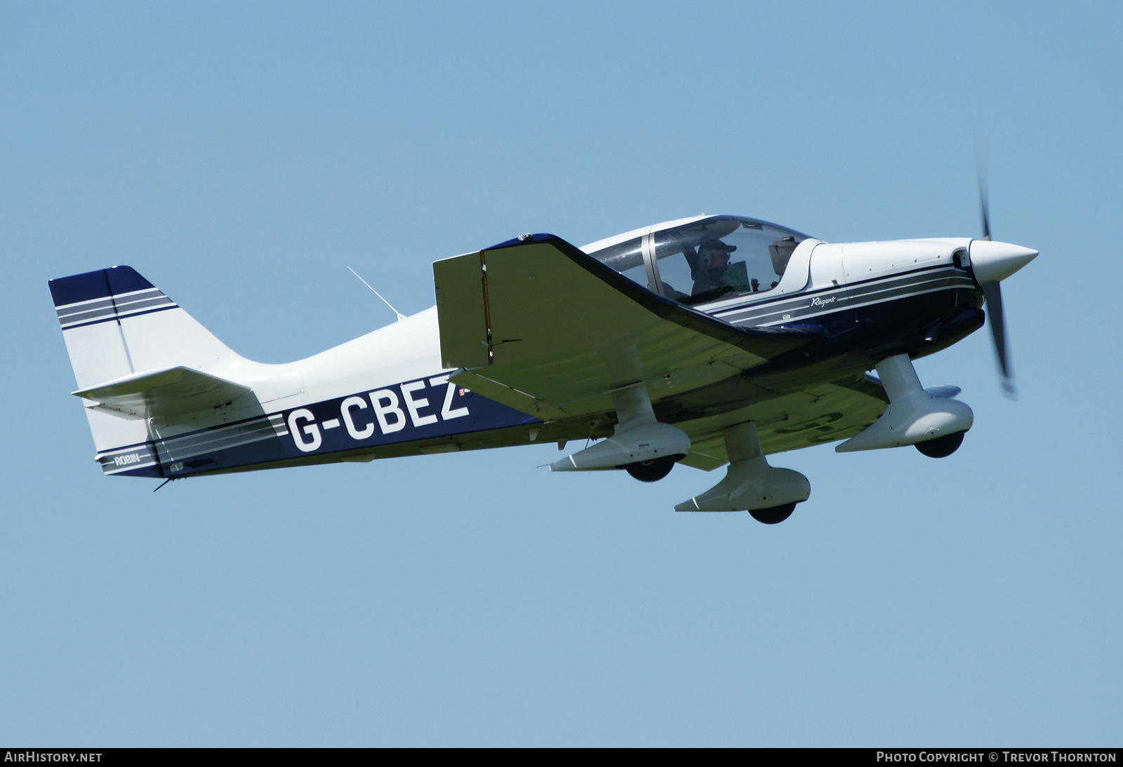 Aircraft Photo of G-CBEZ | Robin DR-400-180 Regent | AirHistory.net #449581