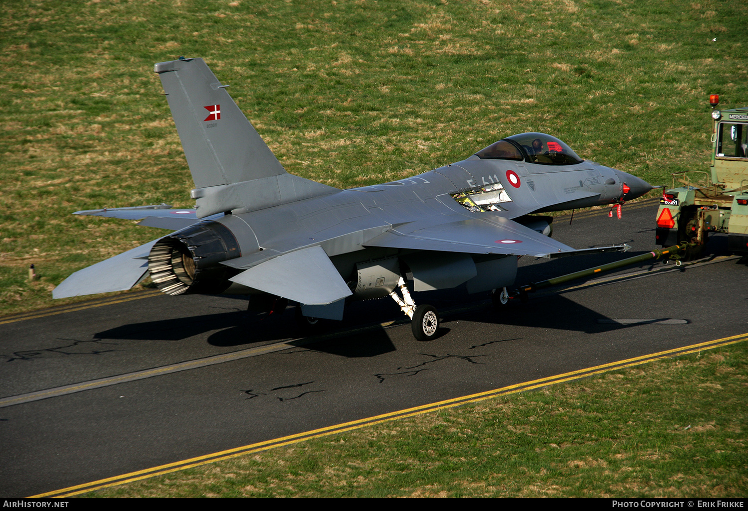 Aircraft Photo of E-611 | General Dynamics F-16AM Fighting Falcon | Denmark - Air Force | AirHistory.net #449587