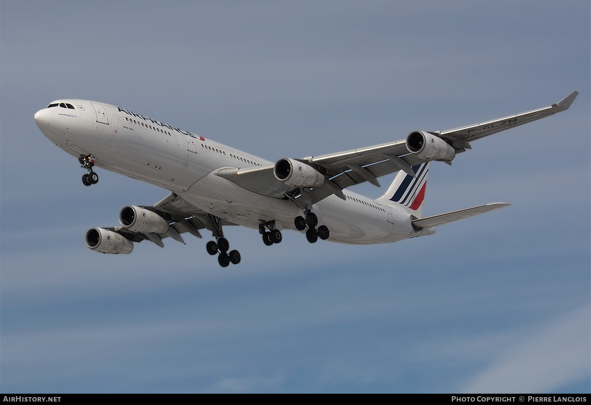 Aircraft Photo of F-GLZM | Airbus A340-313 | Air France | AirHistory.net #449590