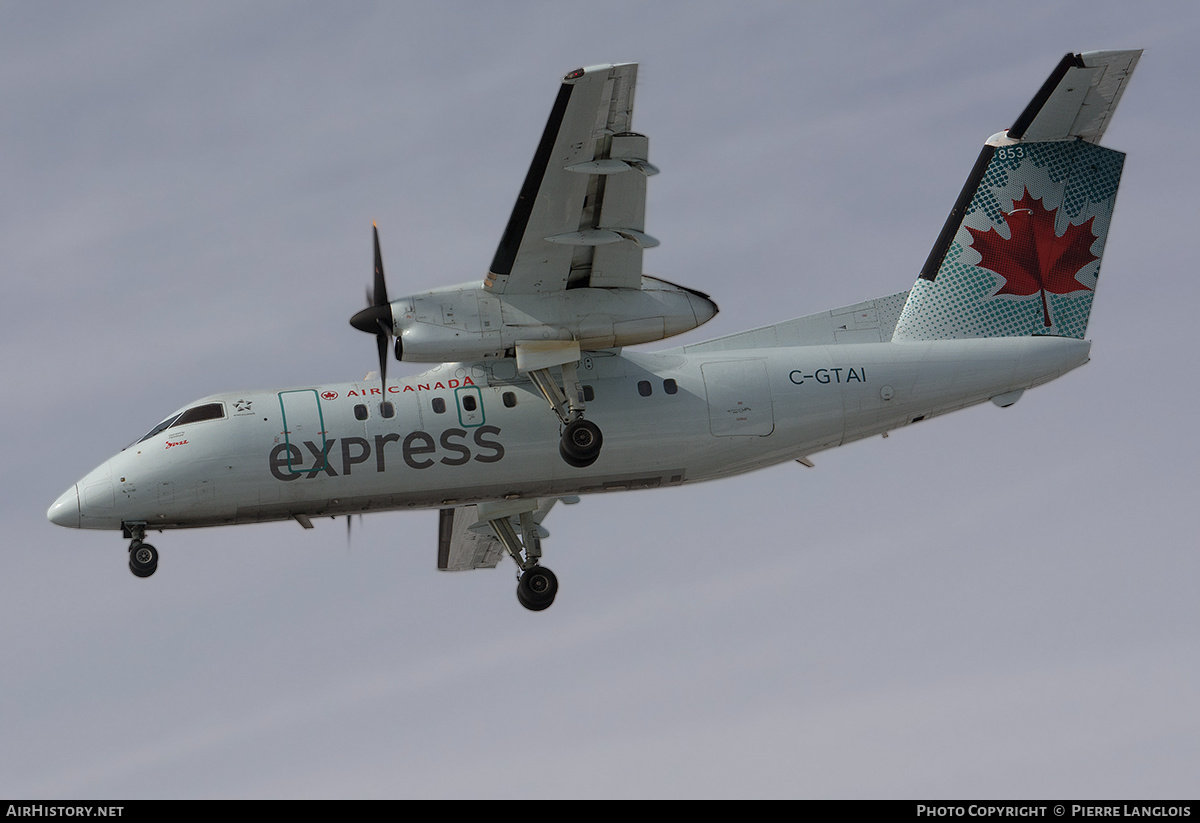 Aircraft Photo of C-GTAI | De Havilland Canada DHC-8-102 Dash 8 | Air Canada Express | AirHistory.net #449591
