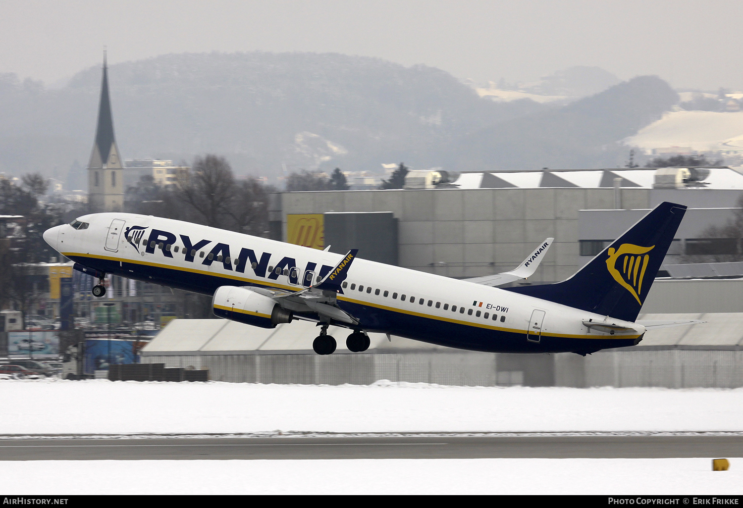 Aircraft Photo of EI-DWI | Boeing 737-8AS | Ryanair | AirHistory.net #449622