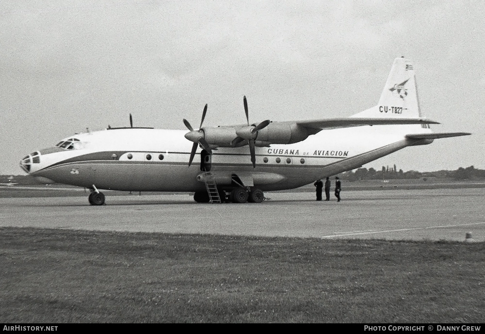 Aircraft Photo of CU-T827 | Antonov An-12A | Cubana | AirHistory.net #449628