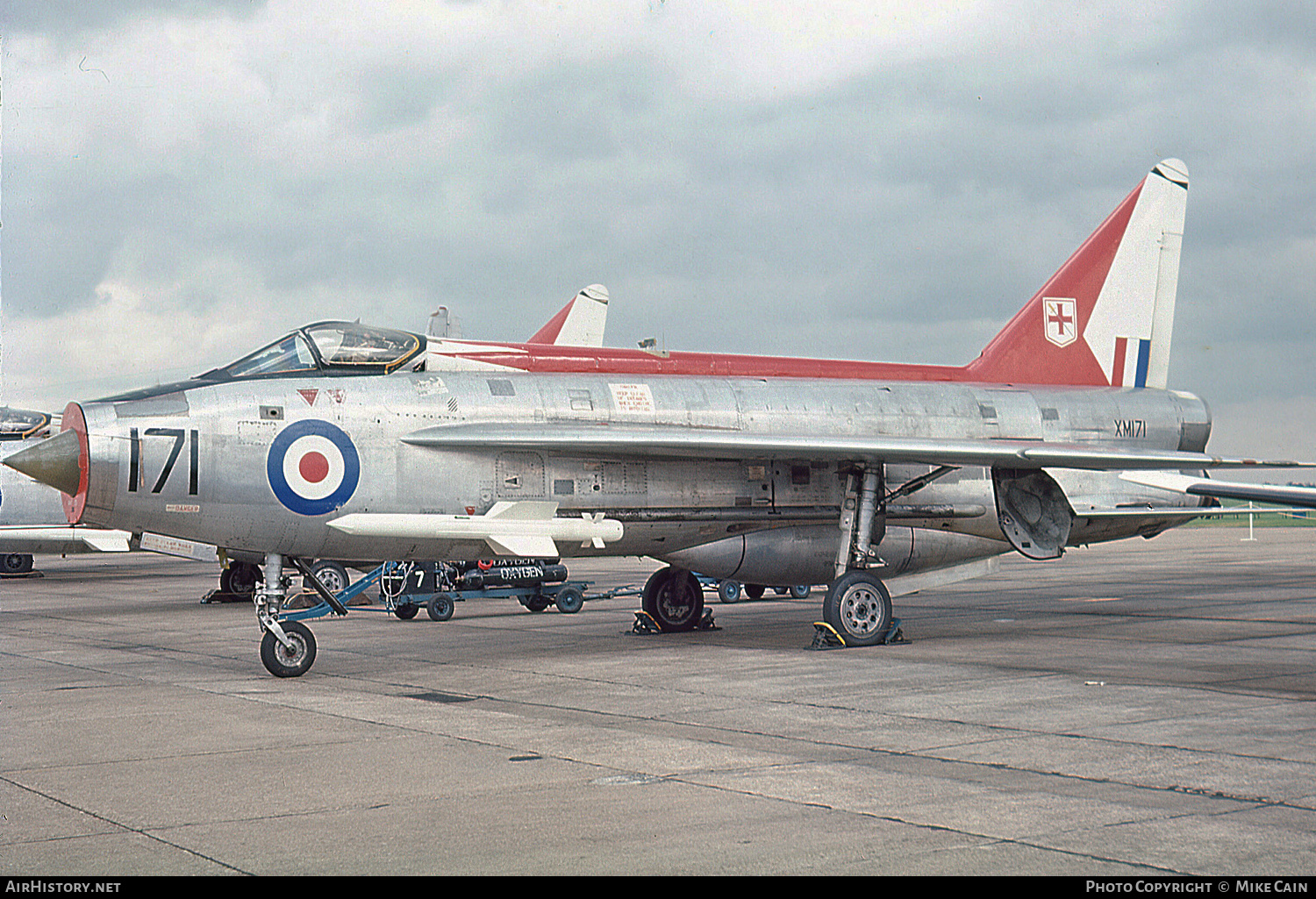 Aircraft Photo of XM171 | English Electric Lightning F1A | UK - Air Force | AirHistory.net #449636