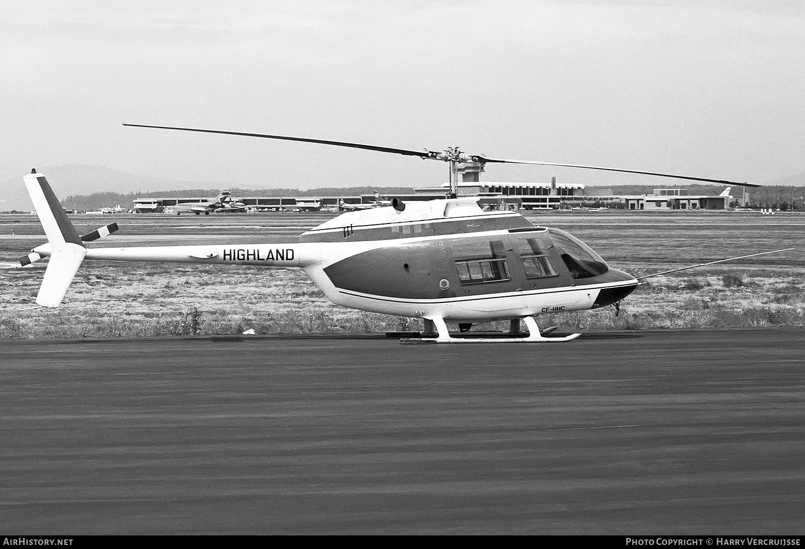 Aircraft Photo of CF-HHC | Bell 206A JetRanger | Highland Helicopters | AirHistory.net #449638