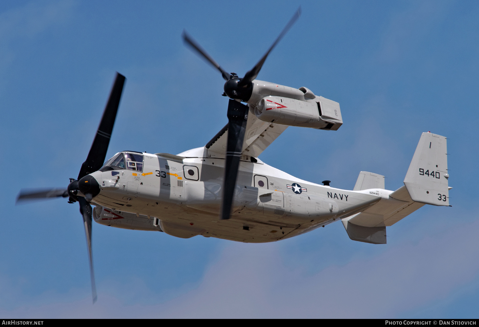Aircraft Photo of 169440 / 9440 | Bell-Boeing CMV-22B Osprey | USA - Navy | AirHistory.net #449642