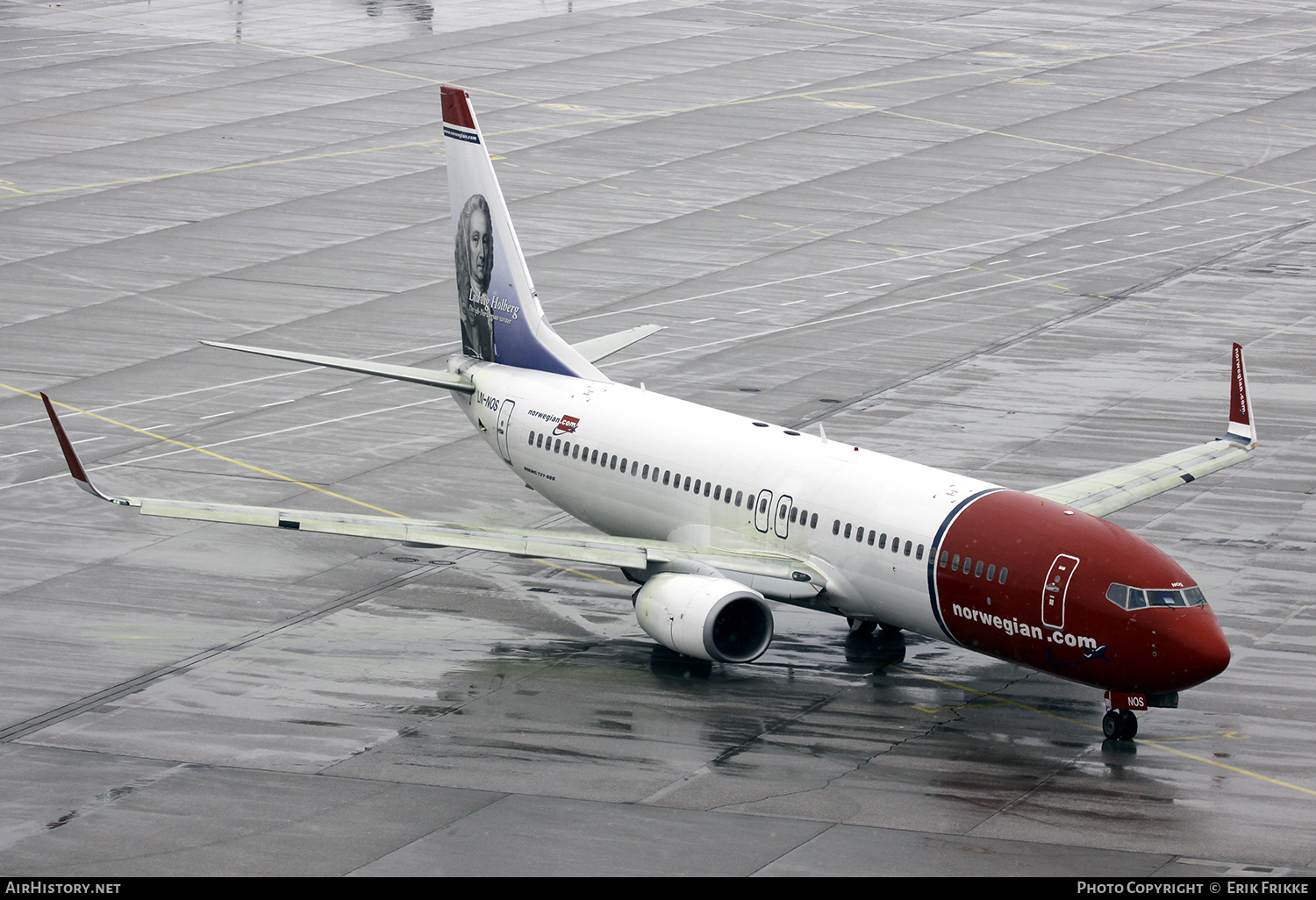 Aircraft Photo of LN-NOS | Boeing 737-8BK | Norwegian | AirHistory.net #449658
