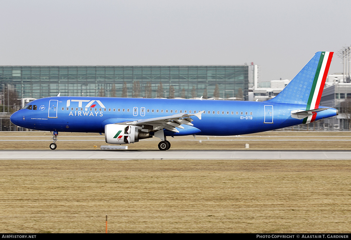 Aircraft Photo of EI-DTB | Airbus A320-216 | ITA Airways | AirHistory.net #449661