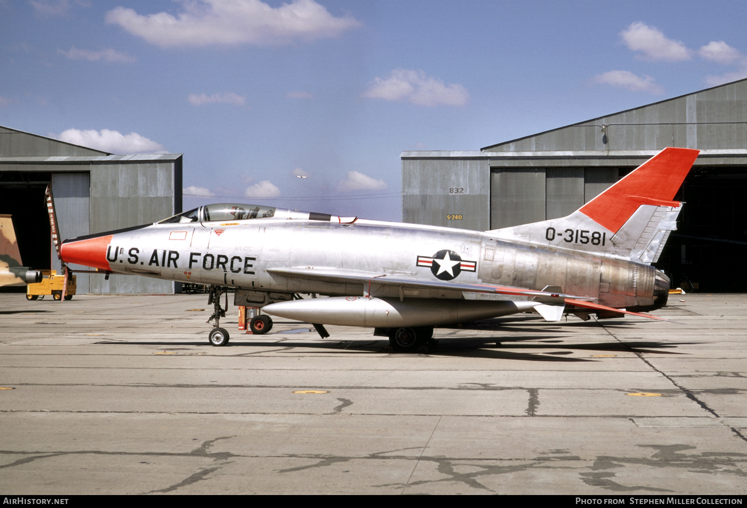 Aircraft Photo of 53-1581 / 0-31581 | North American F-100A Super Sabre | USA - Air Force | AirHistory.net #449664