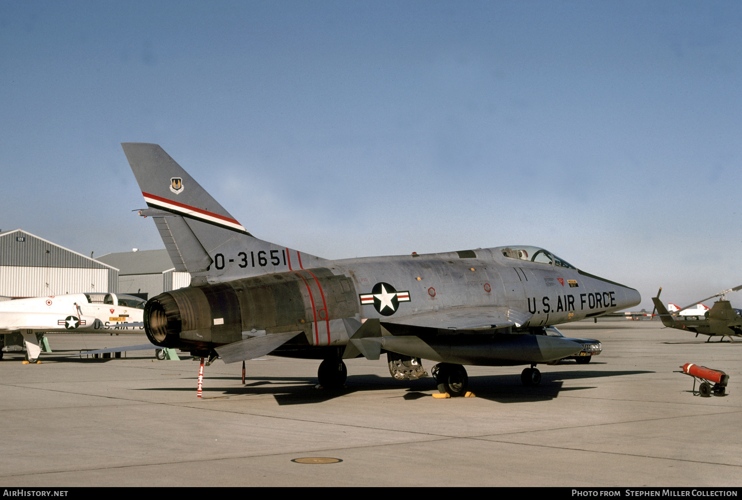 Aircraft Photo of 53-1651 / 0-31651 | North American F-100A Super Sabre | USA - Air Force | AirHistory.net #449672