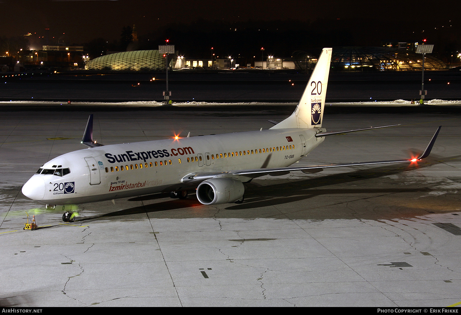 Aircraft Photo of TC-SUO | Boeing 737-86Q | SunExpress | AirHistory.net #449677