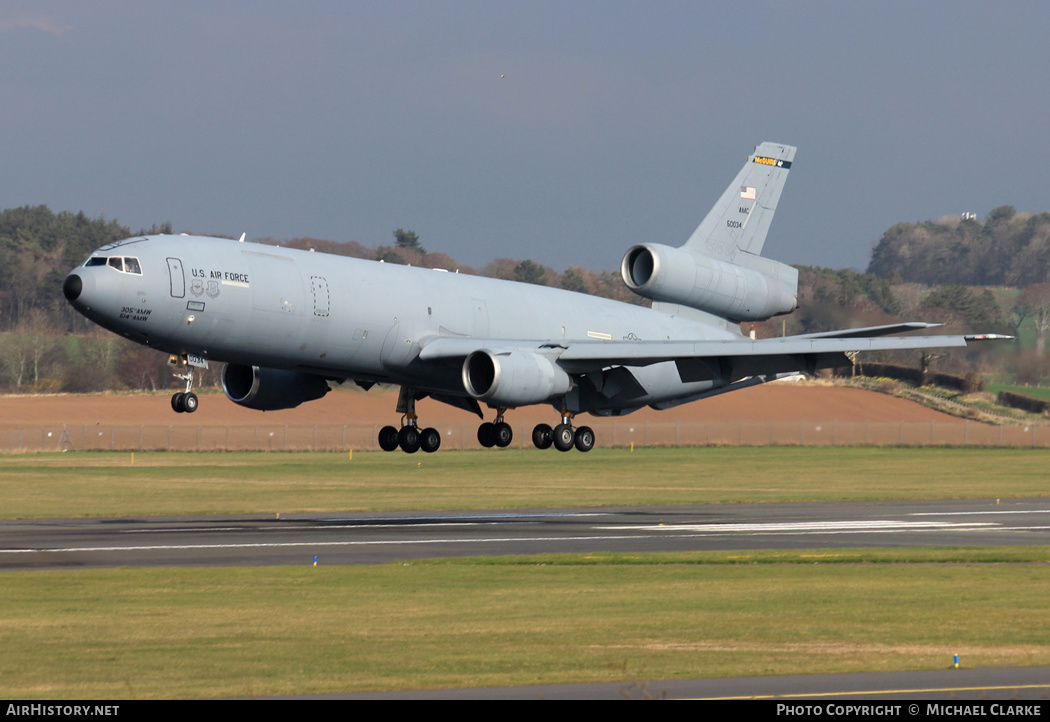 Aircraft Photo of 85-0034 / 50034 | McDonnell Douglas KC-10A Extender (DC-10-30CF) | USA - Air Force | AirHistory.net #449703