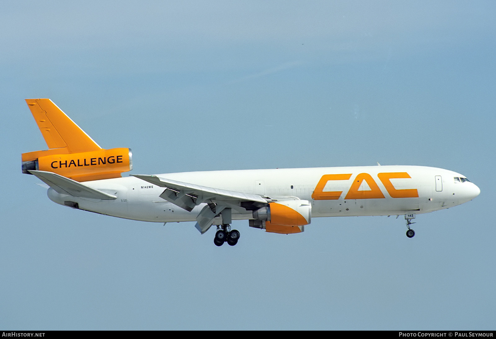 Aircraft Photo of N142WE | McDonnell Douglas DC-10-40(F) | Challenge Air Cargo - CAC | AirHistory.net #449705
