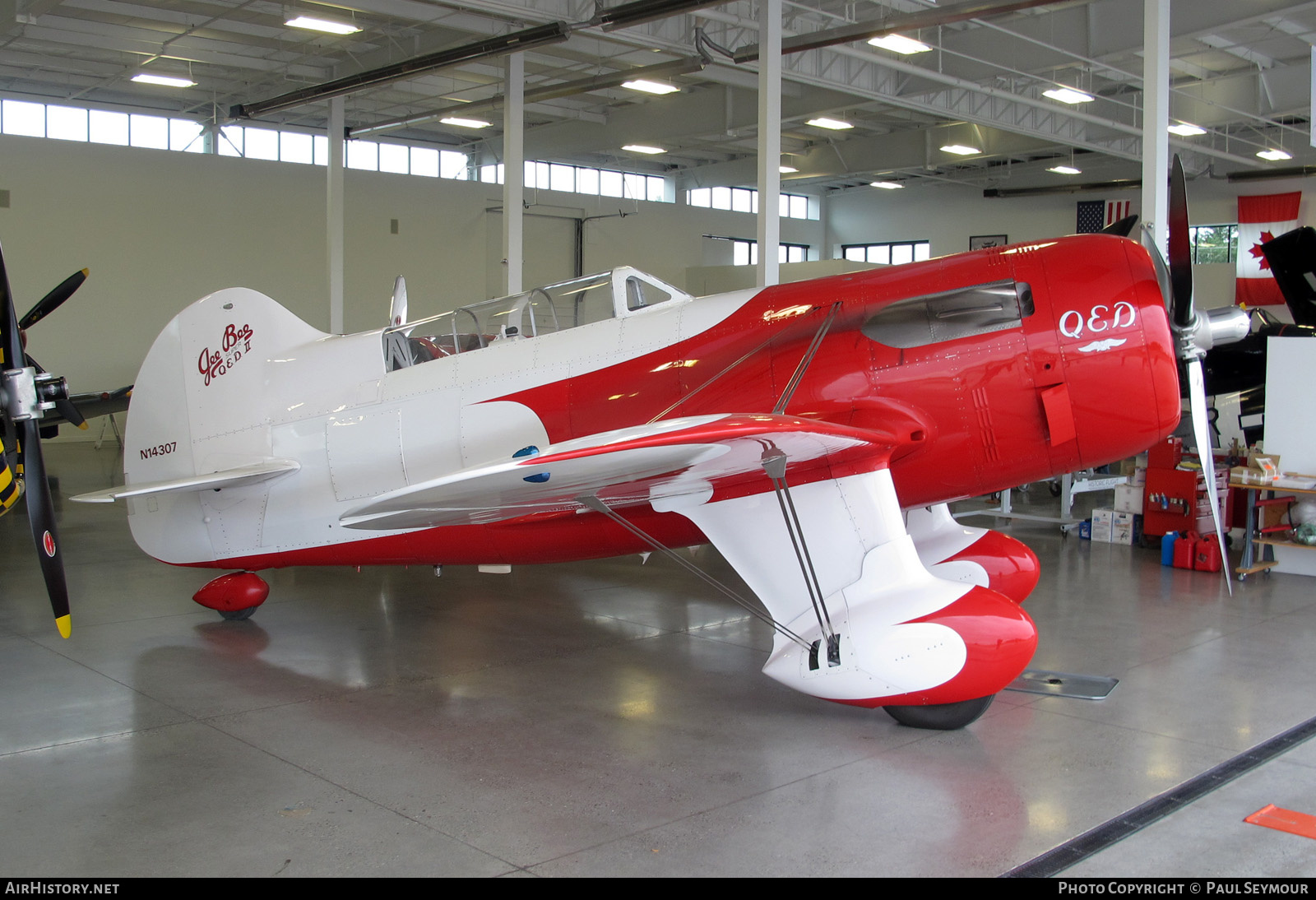 Aircraft Photo of N14307 | Granville Gee Bee Q.E.D. II (Jim Moss Replica) | AirHistory.net #449712