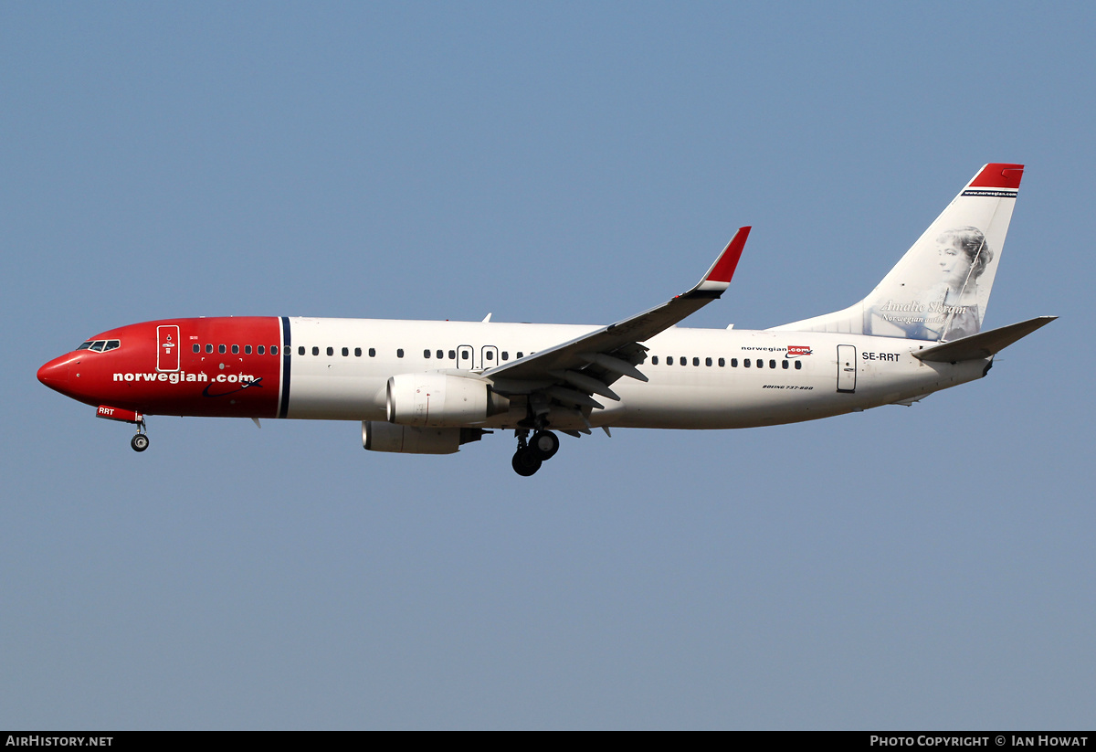 Aircraft Photo of SE-RRT | Boeing 737-8JP | Norwegian | AirHistory.net #449717