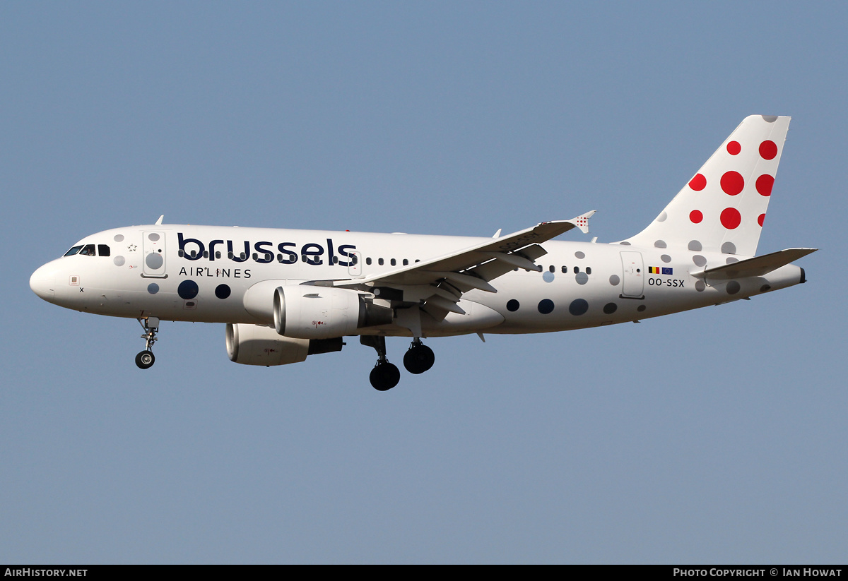 Aircraft Photo of OO-SSX | Airbus A319-111 | Brussels Airlines | AirHistory.net #449728