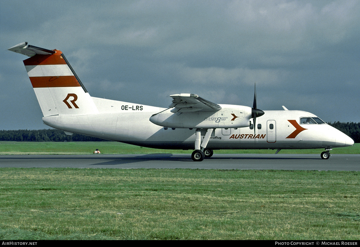 Aircraft Photo of OE-LRS | De Havilland Canada DHC-8-103 Dash 8 | Austrian Airlines | AirHistory.net #449731