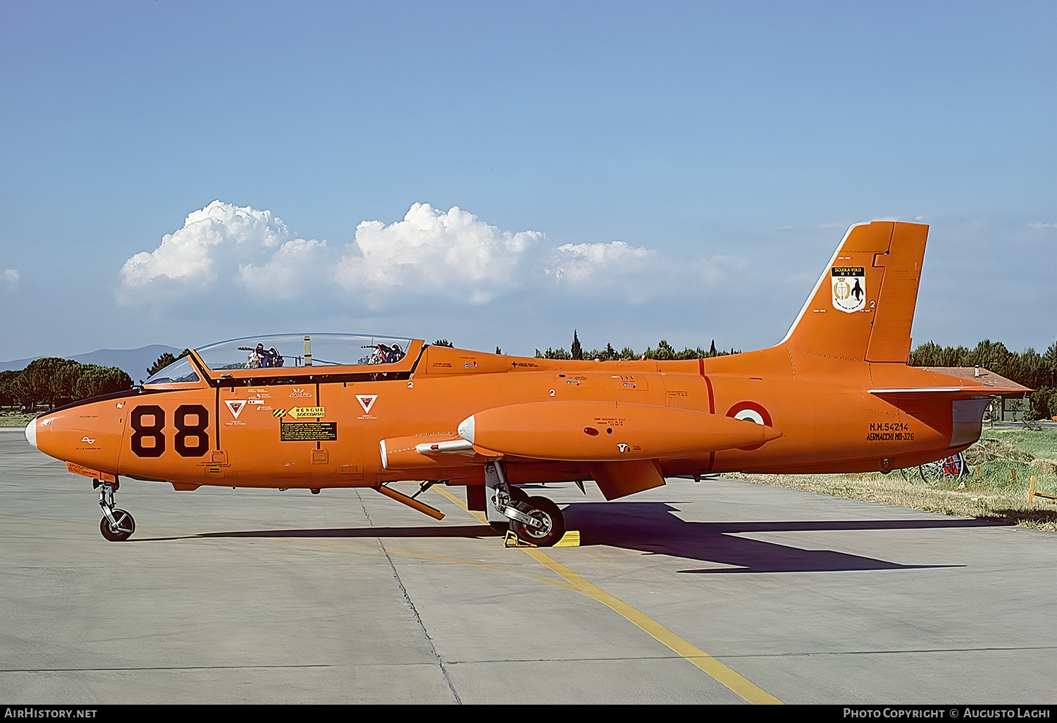 Aircraft Photo of MM54214 | Aermacchi MB-326 | Italy - Air Force | AirHistory.net #449741