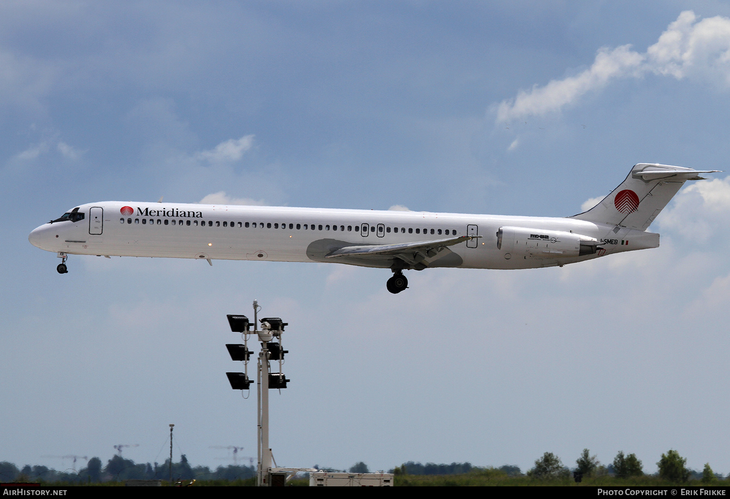 Aircraft Photo of I-SMEB | McDonnell Douglas MD-82 (DC-9-82) | Meridiana | AirHistory.net #449744