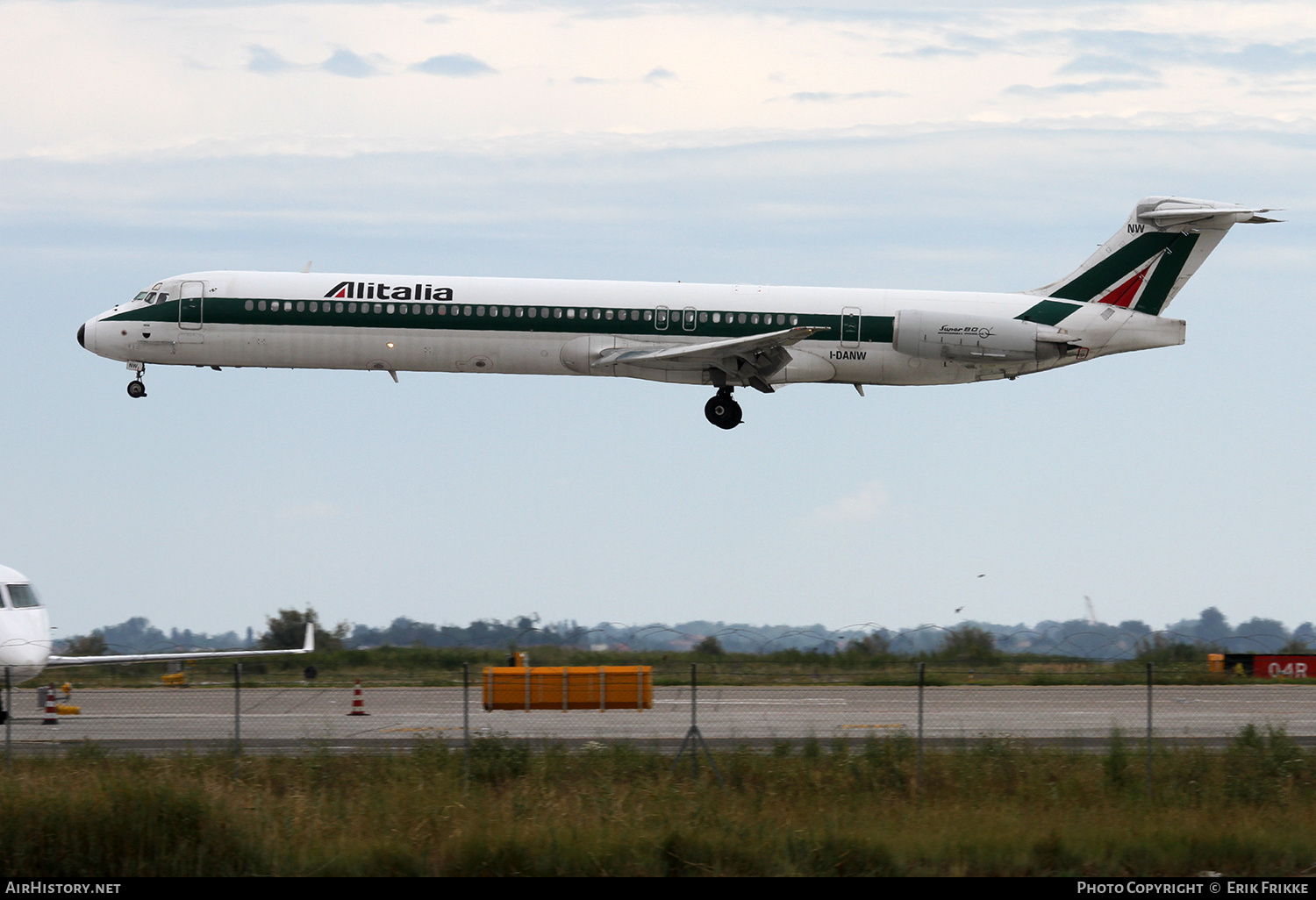 Aircraft Photo of I-DANW | McDonnell Douglas MD-82 (DC-9-82) | Alitalia | AirHistory.net #449754