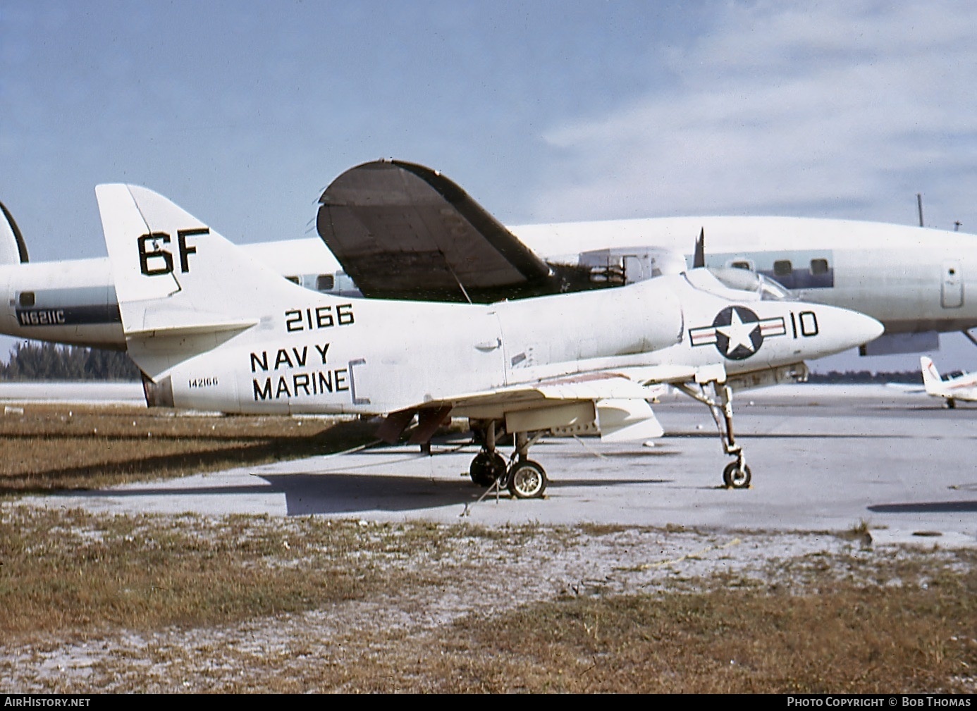 Aircraft Photo of 142166 / 2166 | Douglas A-4A Skyhawk (A4D-1) | USA - Navy | AirHistory.net #449758