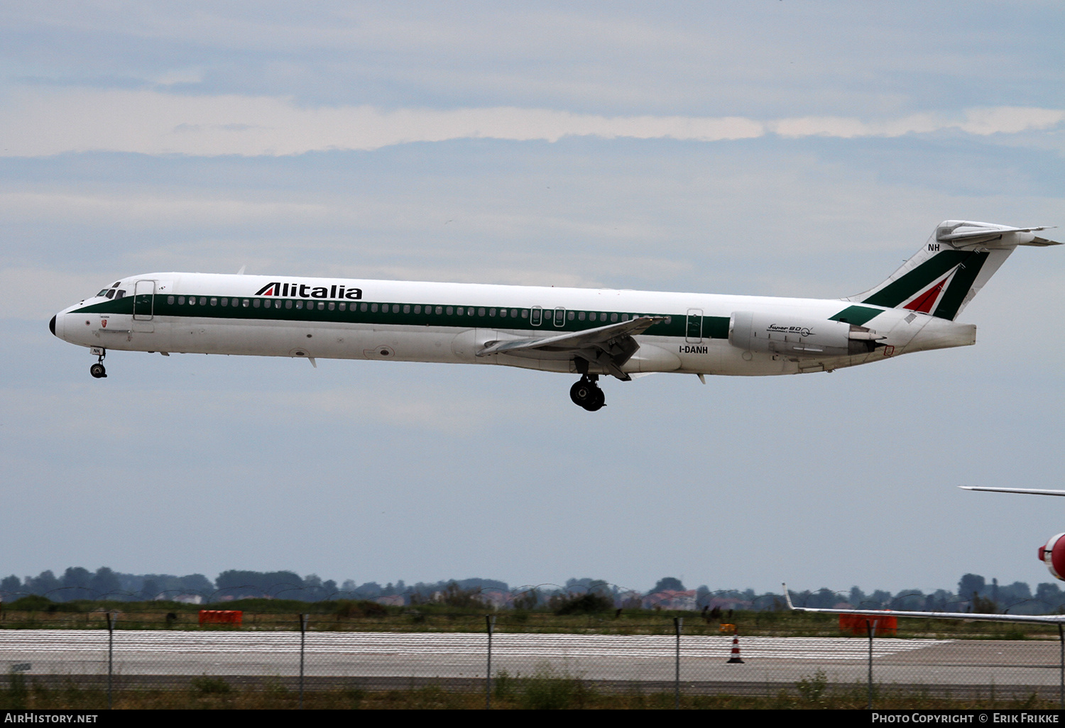 Aircraft Photo of I-DANH | McDonnell Douglas MD-82 (DC-9-82) | Alitalia | AirHistory.net #449759