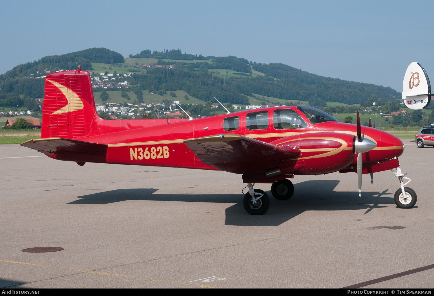 Aircraft Photo of N3682B | Beech 50 Twin Bonanza | AirHistory.net #449784