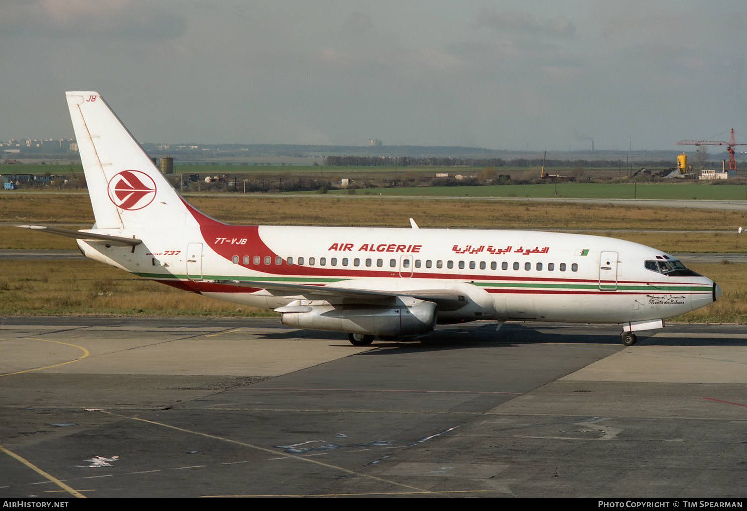 Aircraft Photo of 7T-VJB | Boeing 737-2T4/Adv | Air Algérie | AirHistory.net #449795