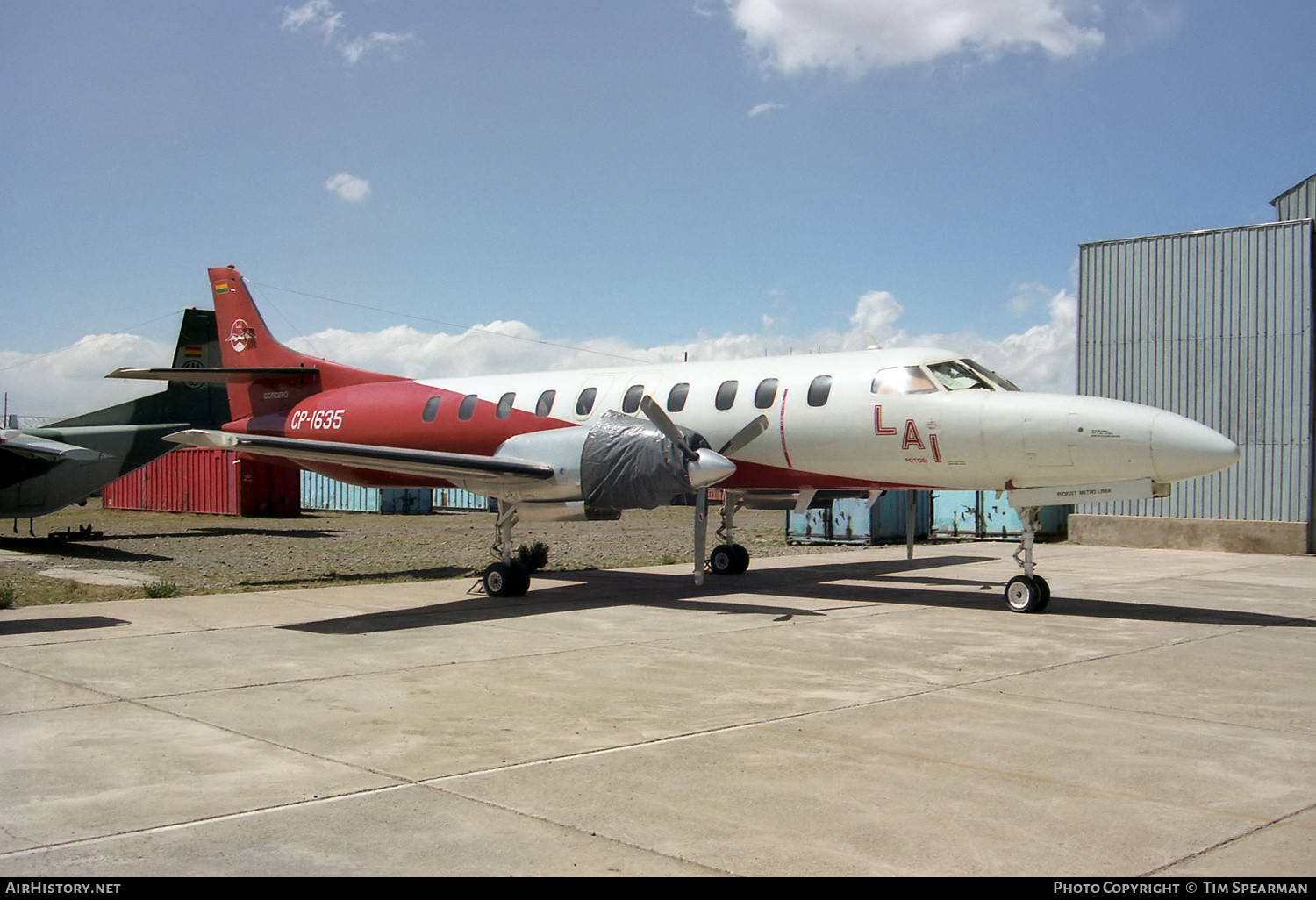 Aircraft Photo of CP-1635 | Swearingen SA-226TC Metro | LAI - Línea Aérea Imperial | AirHistory.net #449803