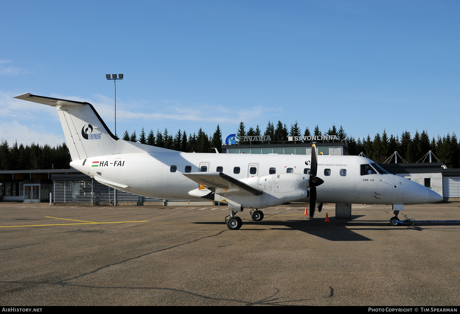 Aircraft Photo of HA-FAI | Embraer EMB-120ER Brasilia | BAS - Budapest Aircraft Service | AirHistory.net #449809