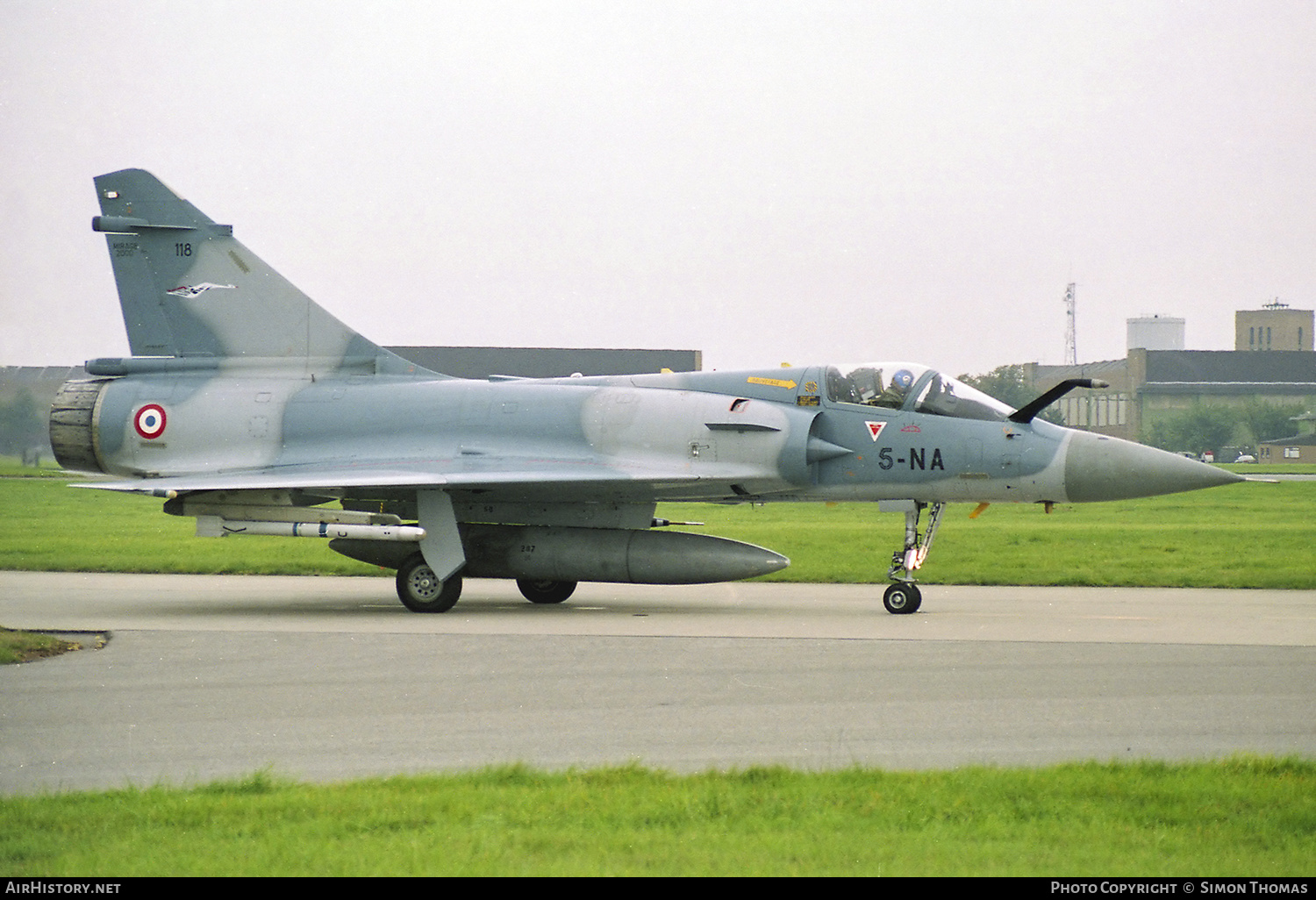 Aircraft Photo of 118 | Dassault Mirage 2000C | France - Air Force | AirHistory.net #449815