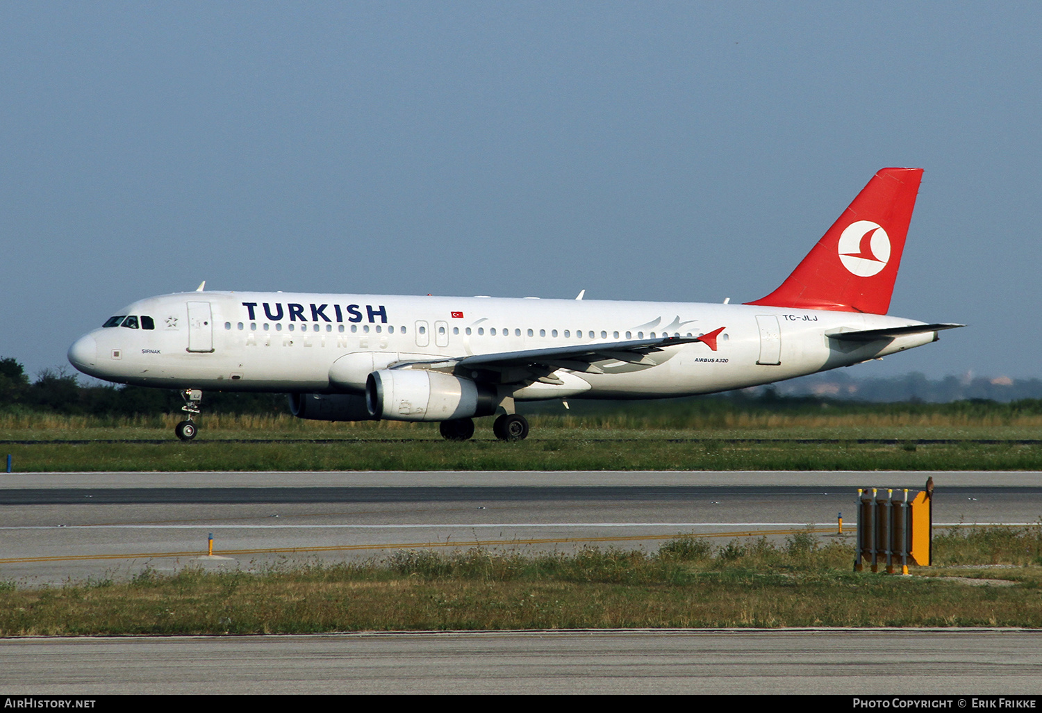 Aircraft Photo of TC-JLJ | Airbus A320-232 | Turkish Airlines | AirHistory.net #449821