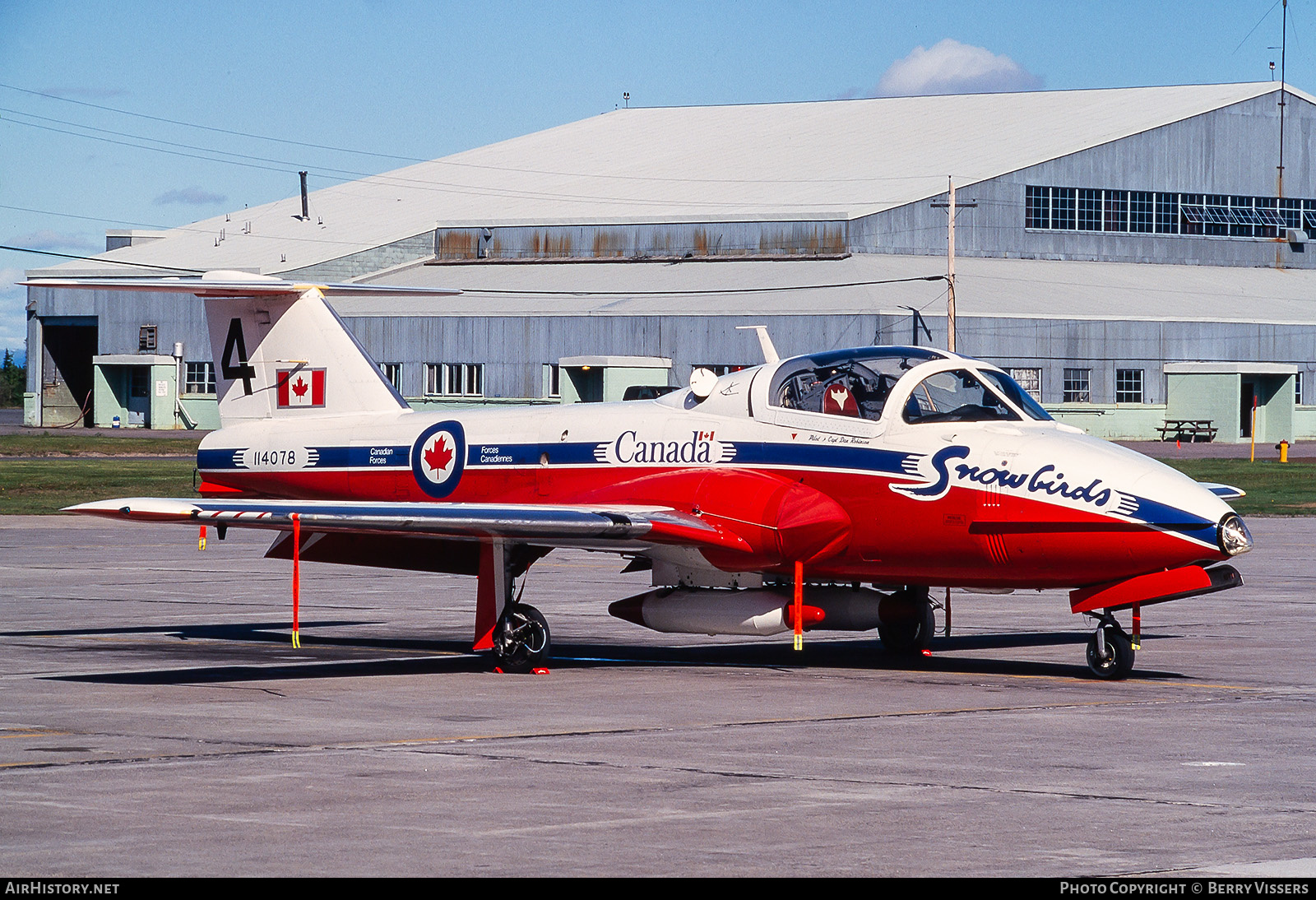 Aircraft Photo of 114078 | Canadair CT-114 Tutor (CL-41A) | Canada - Air Force | AirHistory.net #449825