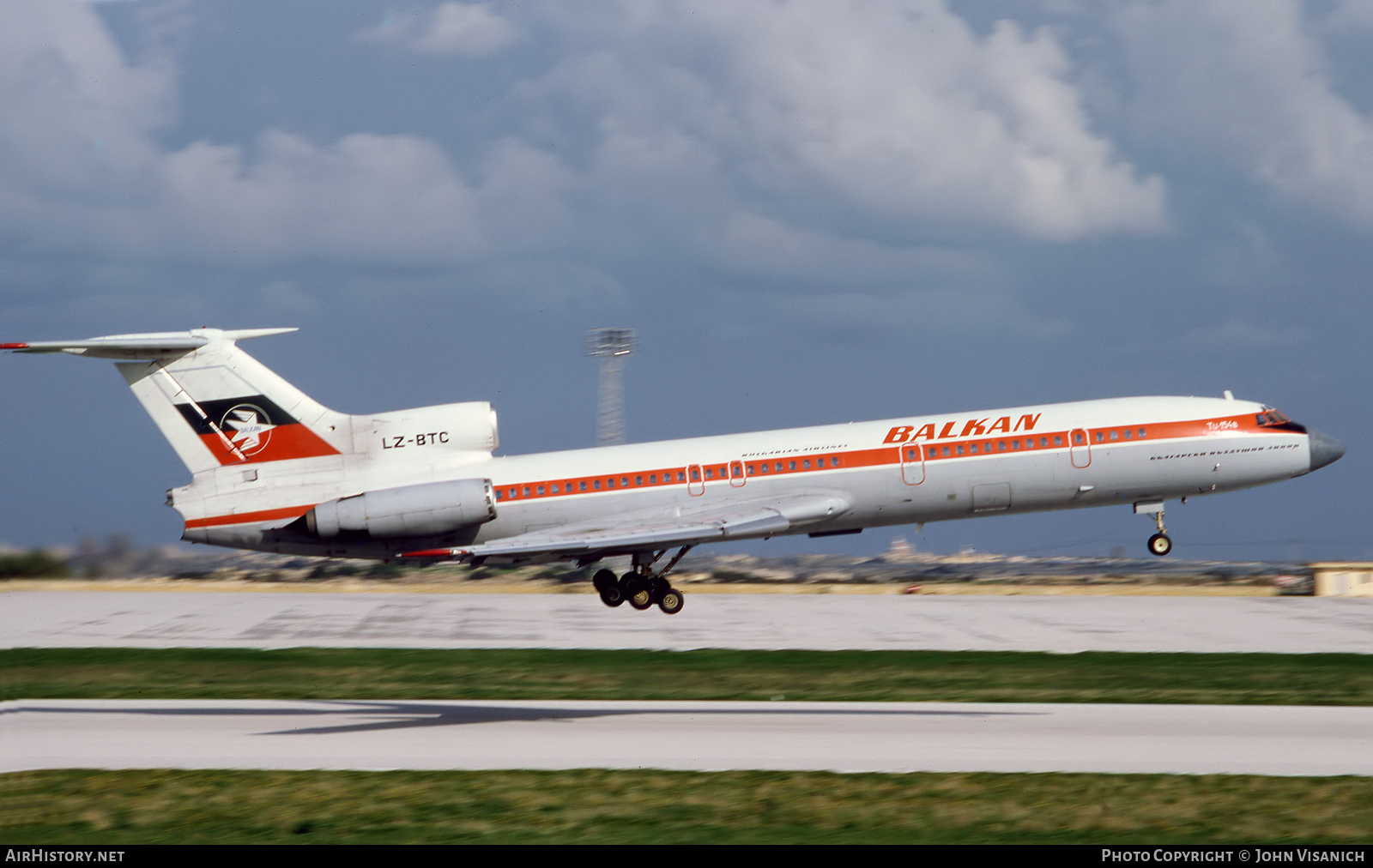 Aircraft Photo of LZ-BTC | Tupolev Tu-154 | Balkan - Bulgarian Airlines | AirHistory.net #449846