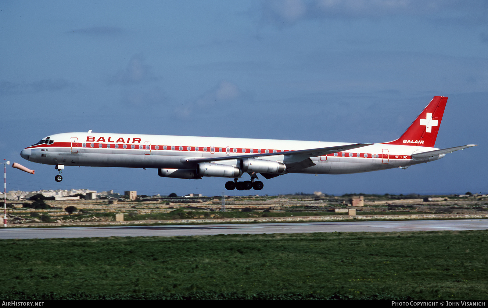 Aircraft Photo of HB-IDZ | McDonnell Douglas DC-8-63PF | Balair | AirHistory.net #449848