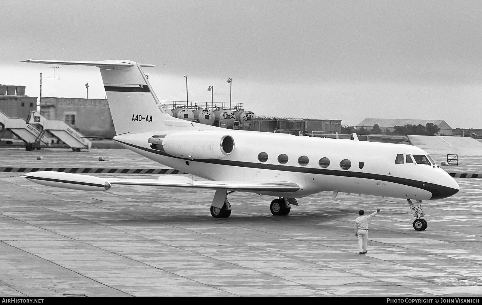 Aircraft Photo of A4O-AA | Grumman American G-1159 Gulfstream II-TT | AirHistory.net #449850