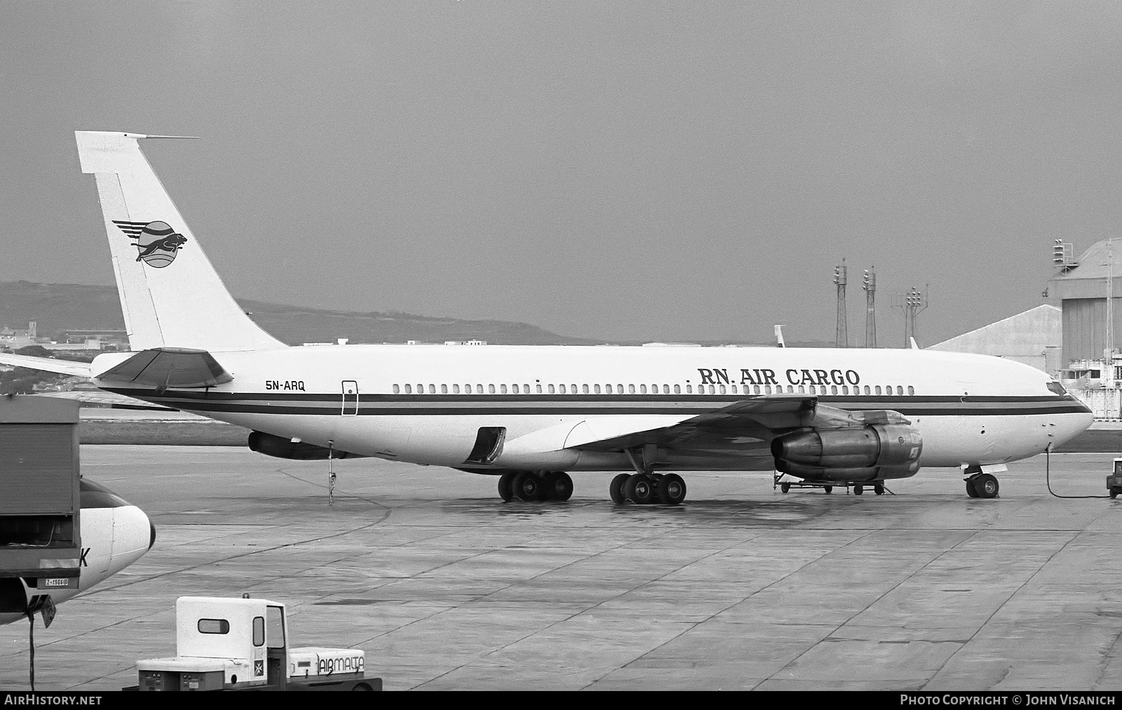 Aircraft Photo of 5N-ARQ | Boeing 707-338C | RN Air Cargo | AirHistory.net #449851