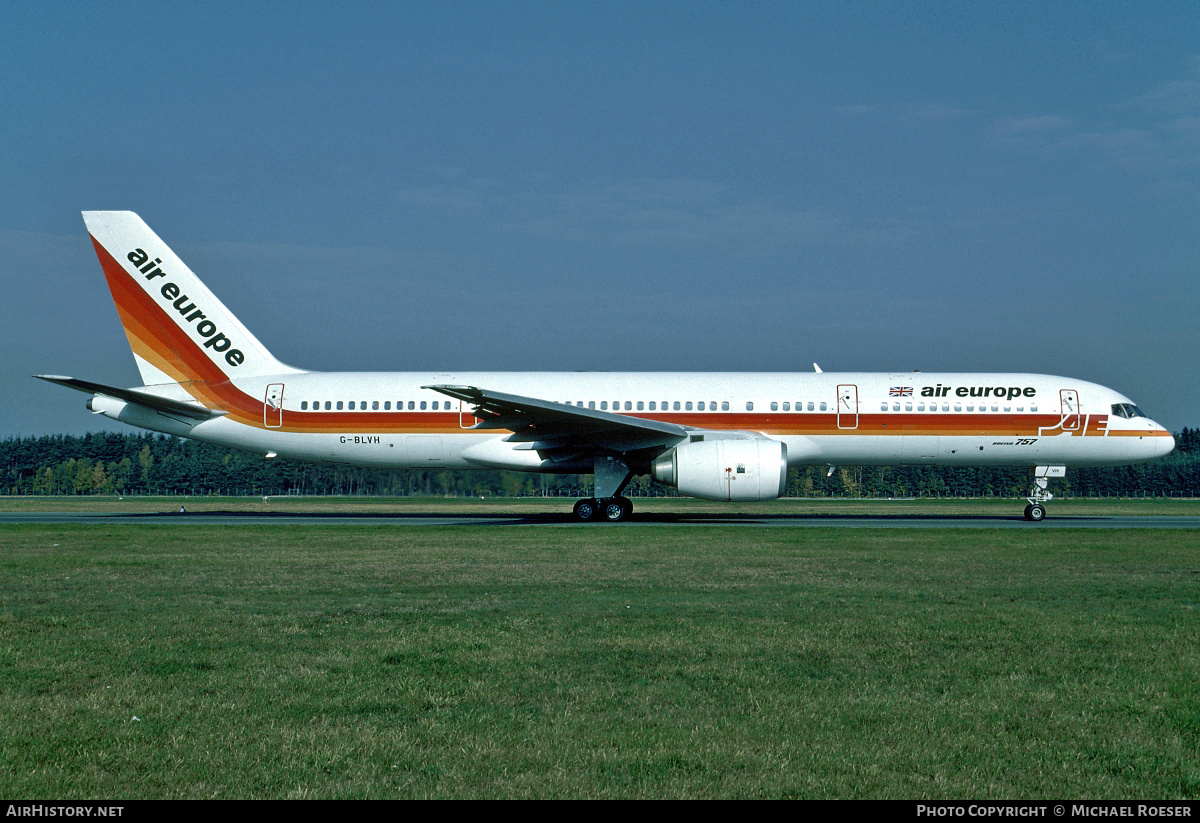 Aircraft Photo of G-BLVH | Boeing 757-236 | Air Europe | AirHistory.net #449860