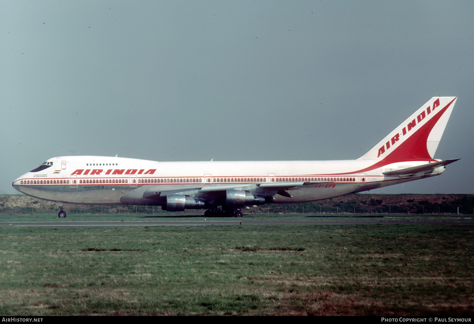 Aircraft Photo of VT-EFO | Boeing 747-237B | Air India | AirHistory.net #449873
