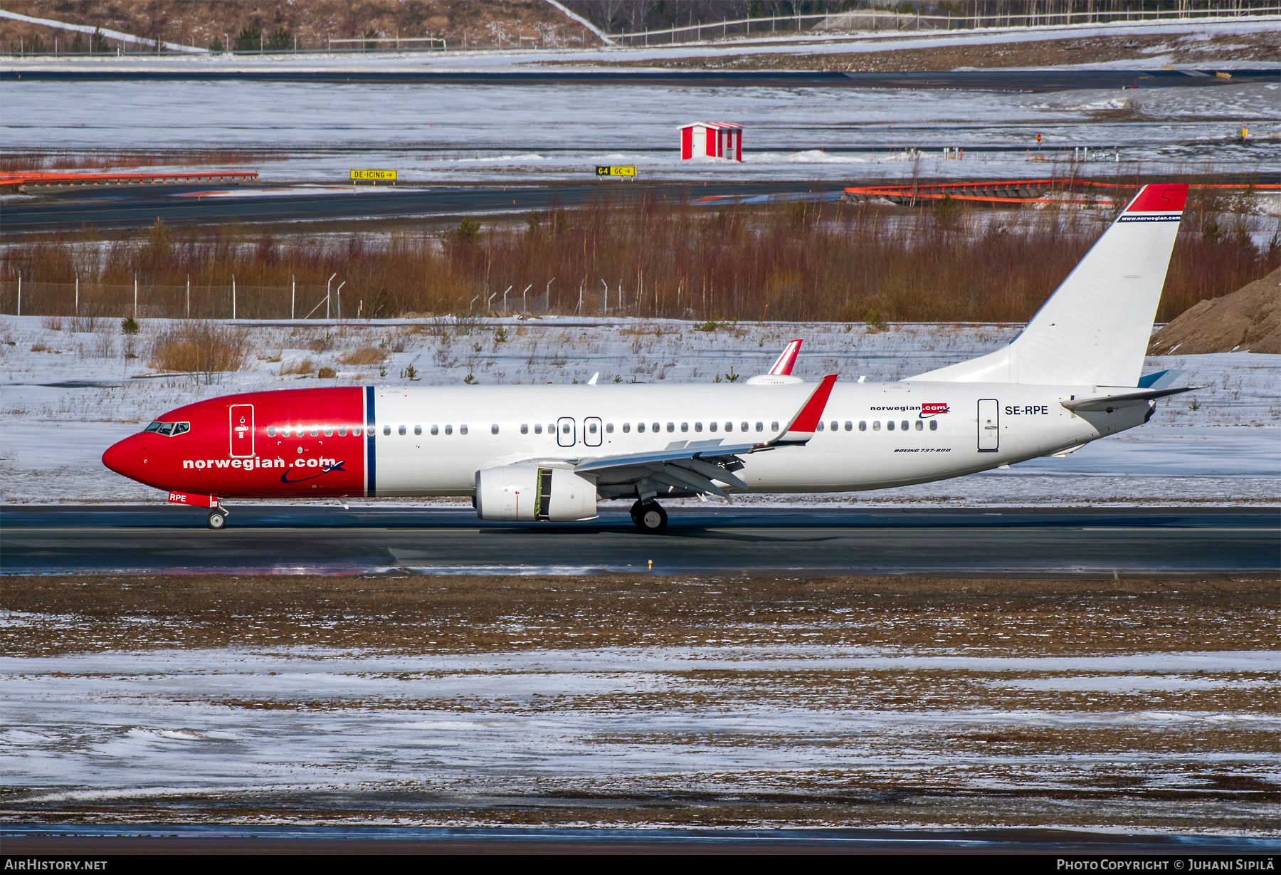 Aircraft Photo of SE-RPE | Boeing 737-8JP | Norwegian | AirHistory.net #449879