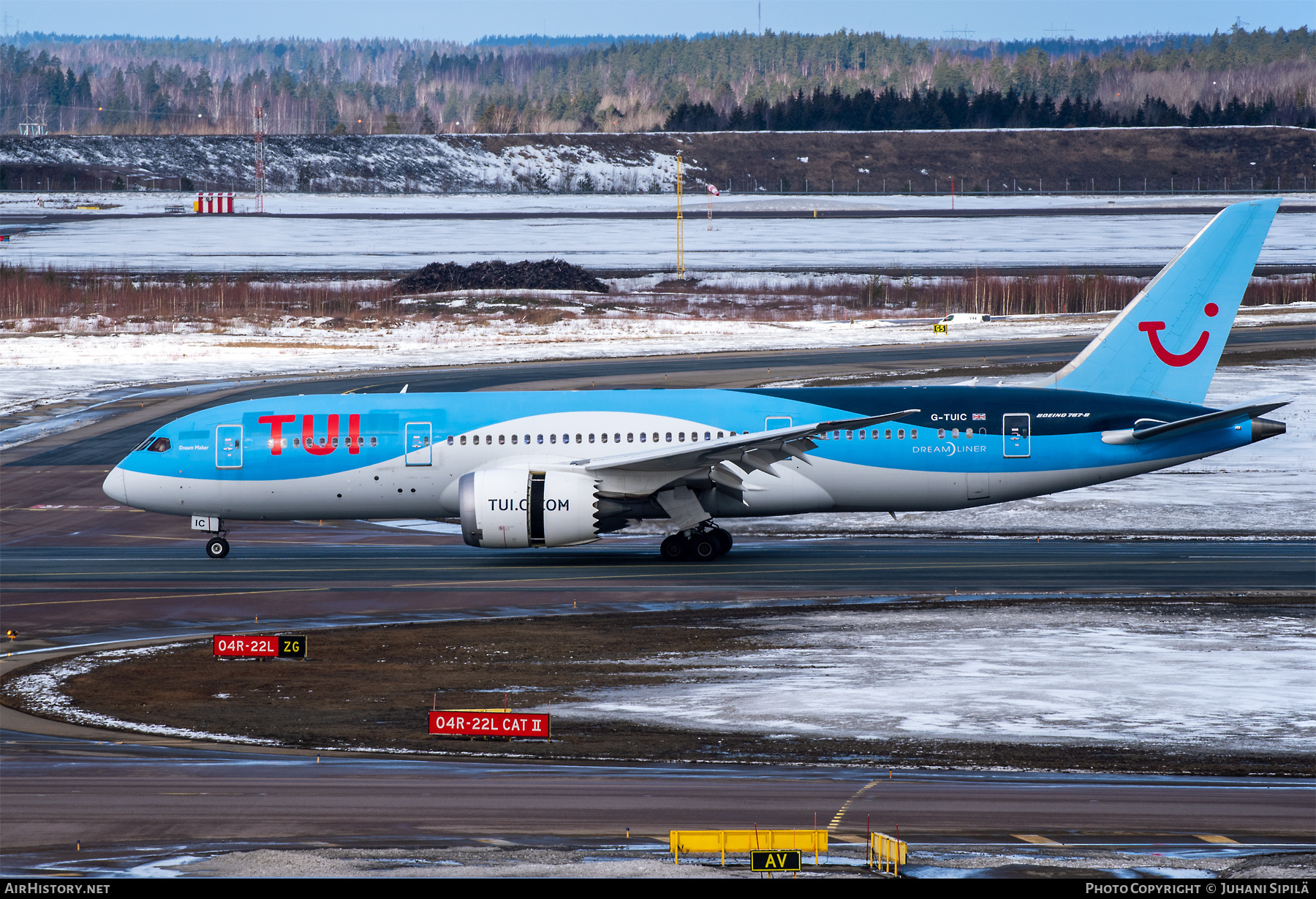 Aircraft Photo of G-TUIC | Boeing 787-8 Dreamliner | TUI | AirHistory.net #449897