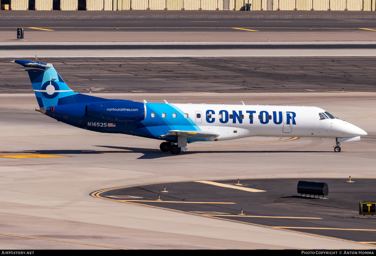 Aircraft Photo of N16525 | Embraer ERJ-135LR (EMB-135LR) | Contour Airlines | AirHistory.net #449907